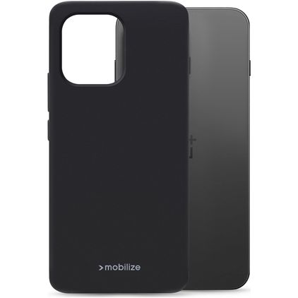 Mobilize Rubber Gelly OnePlus 13S TPU flexible Carcasa - Negro