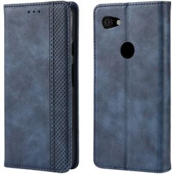 Mobigear Sensation Google Pixel 3a Wallet case - Blue