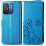 Mobigear Clover Xiaomi Redmi 12C Pungetui med Seddelrum - Blå