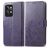 Mobigear Clover Realme GT2 Pro Capa livro Carteira - Roxo
