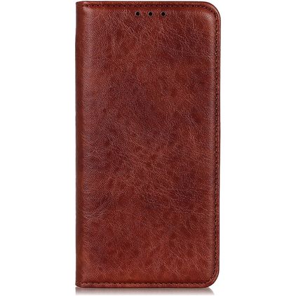 Mobigear Classic Elegance HTC Desire 20 Pro Wallet case - Brown