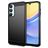 Mobigear Brushed Slim Samsung Galaxy A16 Elastyczne TPU Etui plecki - Czarny