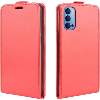 Mobigear OPPO Reno 4 Funda con tapa - Rojo