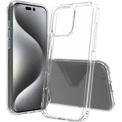 Mobigear Crystal Transparentní iPhone 16 Pro Max Tvrdý plast Zadní kryt - Průhledná
