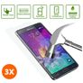 Mobigear Samsung Galaxy Note 4 Cristal templado Protector de pantalla - Compatible con fundas (pack de 3)