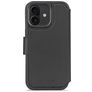 Decoded Detachable Wallet iPhone 17 MagSafe Case Genuine Leather Detachable 2-in-1 Wallet Case Wallet - Black