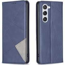 Mobigear Rhombus Slim Samsung Galaxy S24 Plånboksfodral - Blå