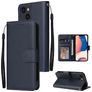 Mobigear Wallet iPhone 14 Knížkové pouzdro Peněženka - Námořnická modrá