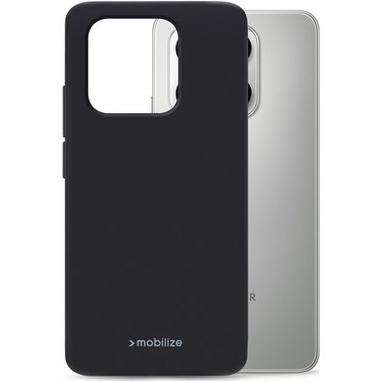 Mobilize Rubber Gelly HONOR 400 Smart Fleksibel TPU Bagsidecover - Sort