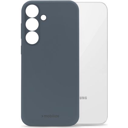 Mobilize Rubber Gelly Samsung Galaxy S23 FE TPU flexible Carcasa - Matt Blue