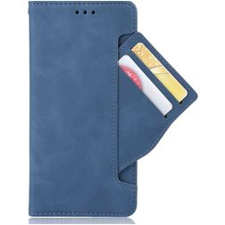 Mobigear Slide Wallet POCO F4 GT Wallet case - Blue