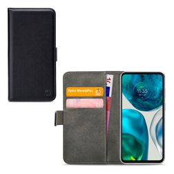 Mobilize Classic Gelly Wallet Motorola Moto G52 Funda tipo libro Cartera - Negro