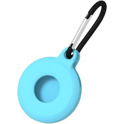 Mobigear Circle Key Apple AirTag Case Flexible TPU Keyring - Blue