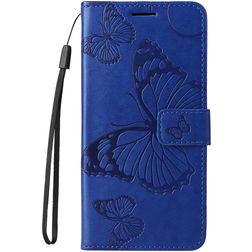 Mobigear Butterfly HONOR 200 Lite Wallet case - Blue