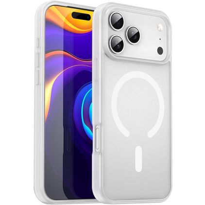 Mobigear Shockproof iPhone 17 Pro Max MagSafe Hard Case Back cover - Matte White