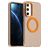 Mobigear Shockproof Samsung Galaxy A16 MagSafe Hårdt Bagsidecover - Orange