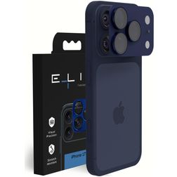 Elite iPhone 17 Pro Alumínio Película da câmara - Compatível com capas - Azul