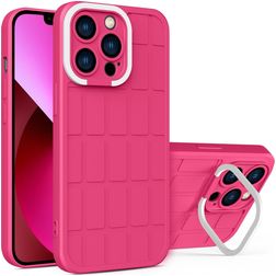 Mobigear Cube iPhone 14 Plus Hardcase Back cover con supporto - Magenta