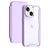 Mobigear Smart Fit iPhone 15 Pro Max Hårdt cover Pungetui - Lilla
