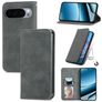 Mobigear Retro Slim Google Pixel 10 Pro XL Cover a libro - Grigio