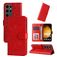 Mobigear Sunflower Samsung Galaxy S24 Ultra Funda tipo libro Cartera - Rojo
