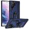 Mobigear Armor Ring Samsung Galaxy S23 Ultra Plástico rígido Capa traseira Antichoque com anel - Azul