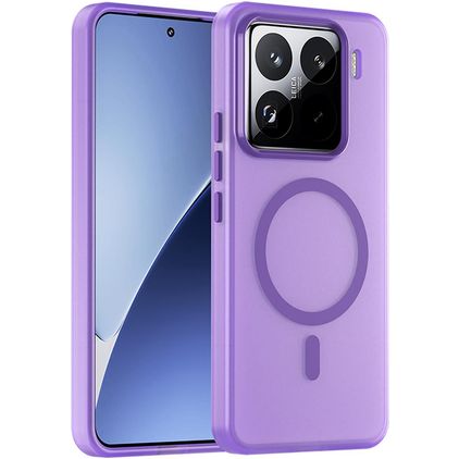 Mobigear Shockproof Xiaomi 15 Pro MagSafe Hard Case Back cover - Purple