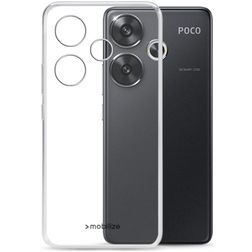 Mobilize Gelly POCO F6 Flexible TPU Back cover - Black