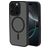 Mobiparts Hardcover iPhone 16 Pro MagSafe Plástico rígido Capa traseira - Satin Black