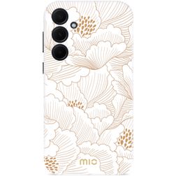 MIO Samsung Galaxy A35 MagSafe Funda Plástico rígido Carcasa - White Roses