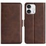 Mobigear Slim Magnet iPhone 16 Pro Max Funda tipo libro Cartera - Marrón