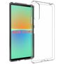 Mobigear Cushion Transparente Sony Xperia 10 V TPU flexível Capa traseira Antichoque - Transparente