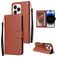 Mobigear Wallet iPhone 14 Pro Wallet case - Brown