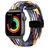 Mobigear Braided Mag Nylon Apple Watch Urrem Magnetlås - 42/41/40/38 mm - Farverig
