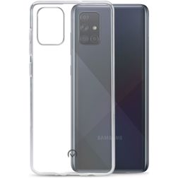 Mobilize Gelly Transparente Samsung Galaxy A71 TPU flexible Carcasa - Transparente