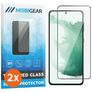 Mobigear Premium Samsung Galaxy S22 Plus Cristal templado Protector de pantalla - Compatible con fundas - Negro (pack de 2)