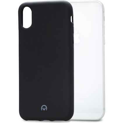 Mobilize Rubber Gelly iPhone XR Flexibilní TPU Zadní kryt - Matt Black