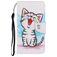 Mobigear Design Xiaomi Redmi 9C Lompakkokotelo + Setelitasku - Cat