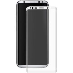 Mobigear Curved Samsung Galaxy S8 Plus Panssarilasi Näytönsuoja - Valkoinen
