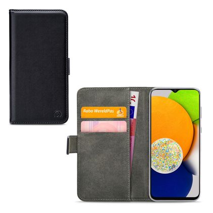 Mobilize Classic Gelly Wallet Samsung Galaxy A03 Wallet case - Black