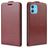 Mobigear iPhone 11 Funda con tapa - Marrón