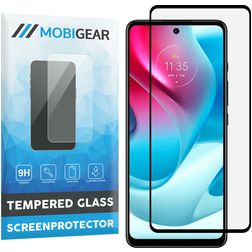 Mobigear Premium Motorola Moto G60s Tvrzené sklo Ochrana displeje - kompatibilní s pouzdry - Černá