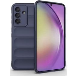 Mobigear Bumpy Samsung Galaxy A56 Flexibilní TPU Zadní kryt - Dark Blue