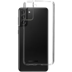Mobiparts Classic Transparente Samsung Galaxy S21 Plus TPU flexible Carcasa - Transparente