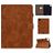Mobigear Folio iPad Air 4 (2020) Lompakkokotelo + Kynänpidike - Ruskea
