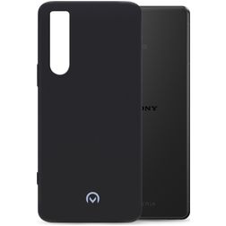 Mobilize Rubber Gelly Sony Xperia 5 IV Joustava TPU Suojakuori - Matt Black