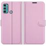 Mobigear Classic Motorola Moto G60 Capa livro Carteira - Rosa