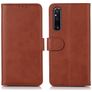 Mobigear Wallet Sony Xperia 1 V Capa livro Carteira - Castanho