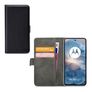 Mobilize Classic Gelly Wallet Motorola Moto G24 Pungetui med Seddelrum - Sort