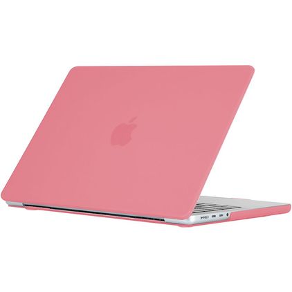 Mobigear Cream Matte MacBook Pro 16 Inch (2021-2026) Hardshell MacBook Case - Pink - Model A2485 / A2780 / A2991 / A3186 / A3428 / A3429